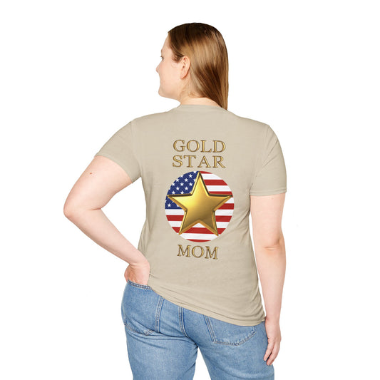 Gold Star Mom Forever Proud T-shirt