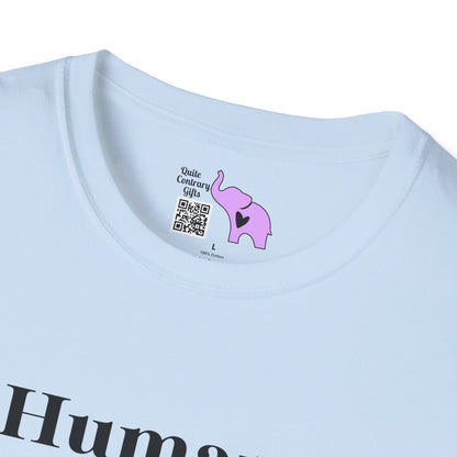 Humans Didn't Claw Their Way To The Top of The Food Chain To Eat Salad Adult T-shirt