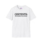 Contents: Invisible Illness Adult T-shirt