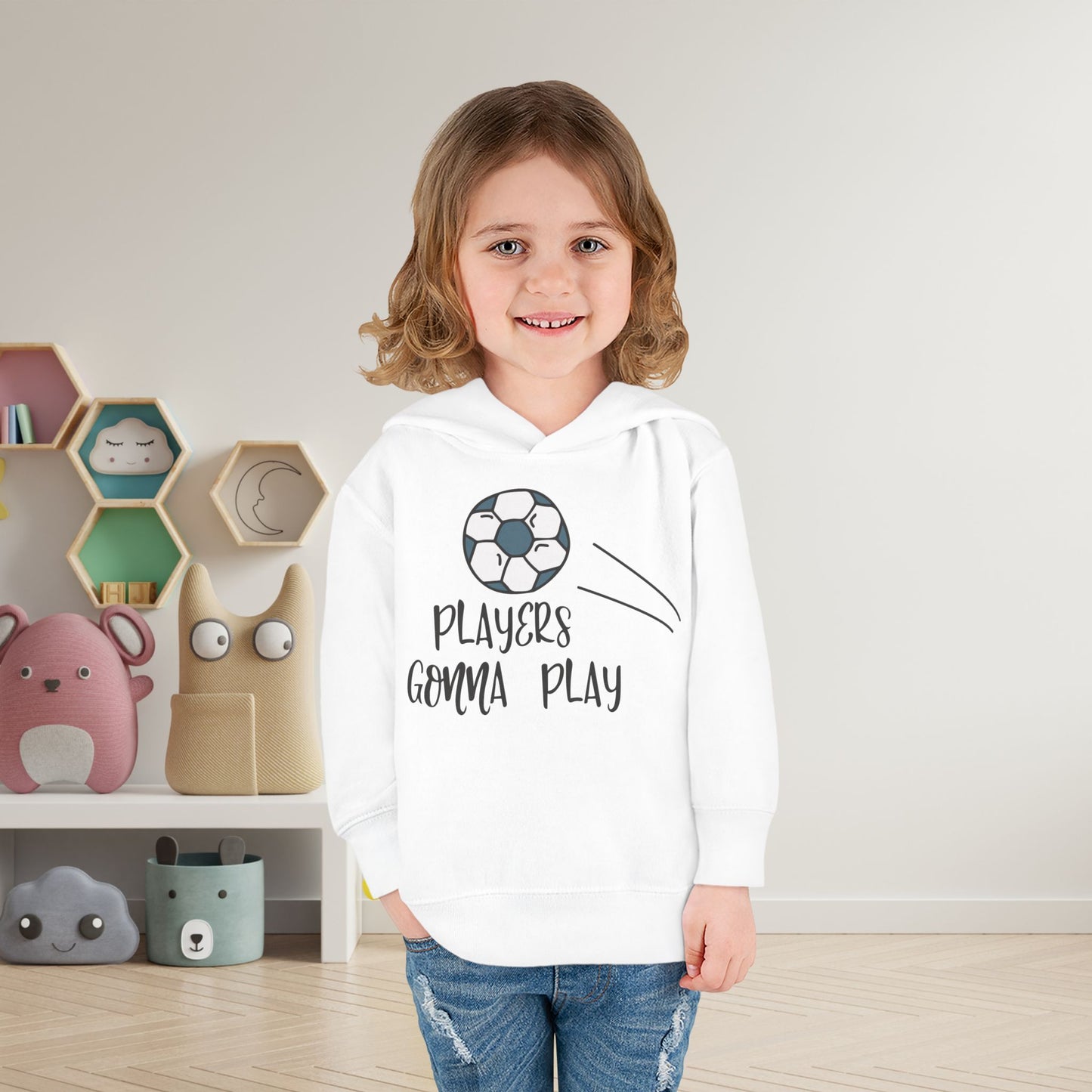Players Gonna Play Toddler Hoodie