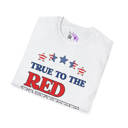 True To The Red White & Blue Adult T-shirt
