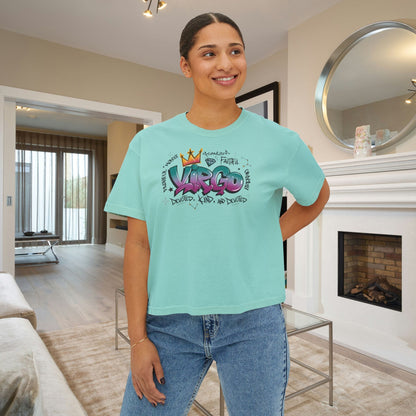 Virgo Street Art Women's Boxy Tee