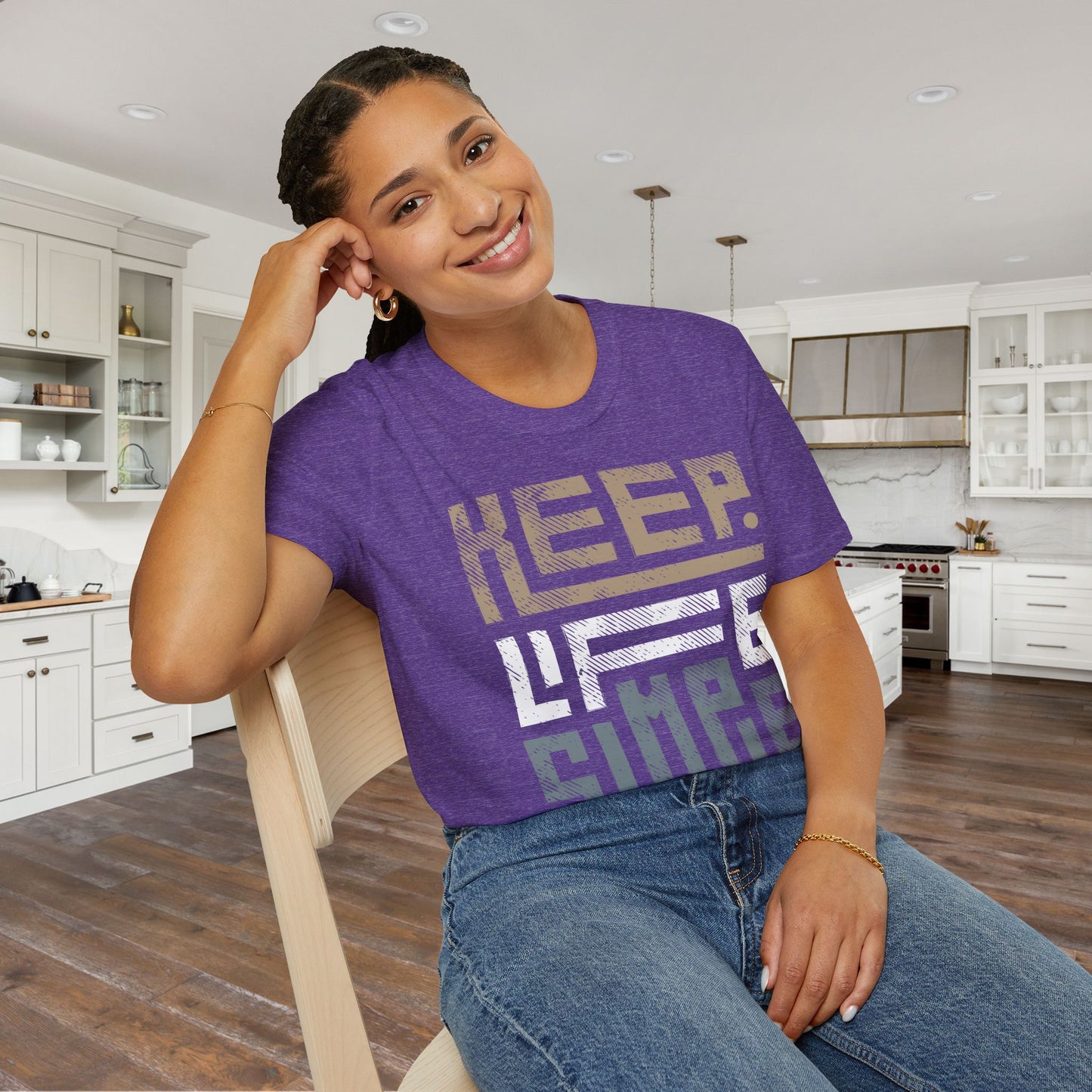 Keep Life Simple Adult T-shirt