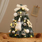 Miniature Artificial Decorated Christmas Tree With Lights