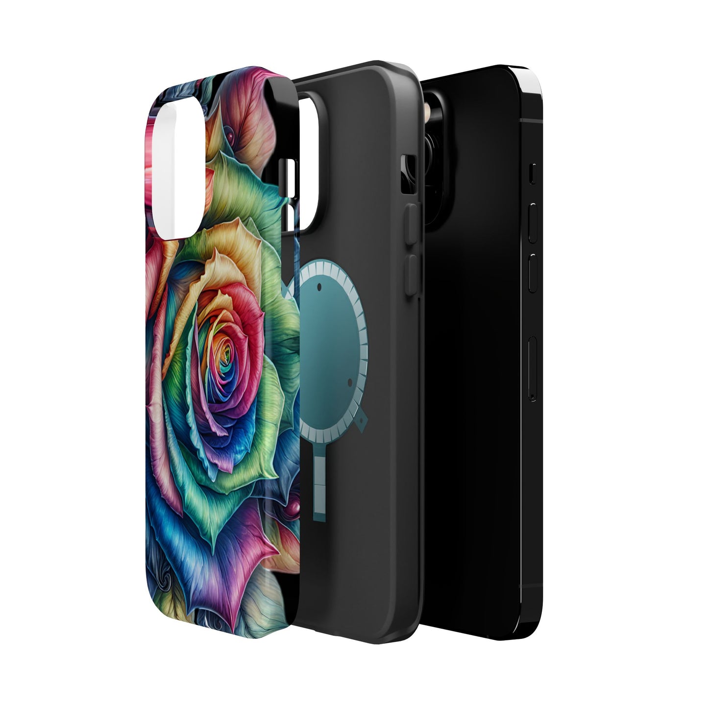 Colorful Rose MagSafe® Compatible Tough Case for iPhone