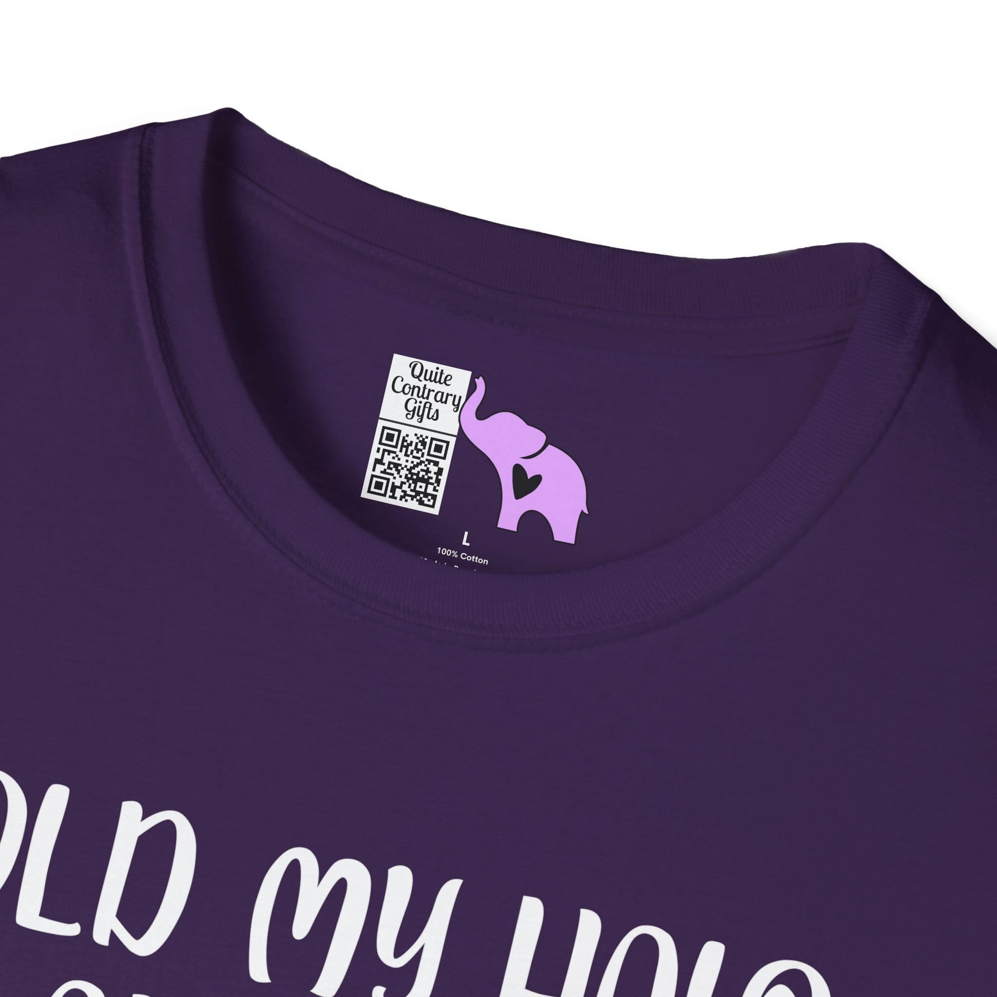 ""Hold My Halo I'm About To Do Unto Others... Adult T-shirt
