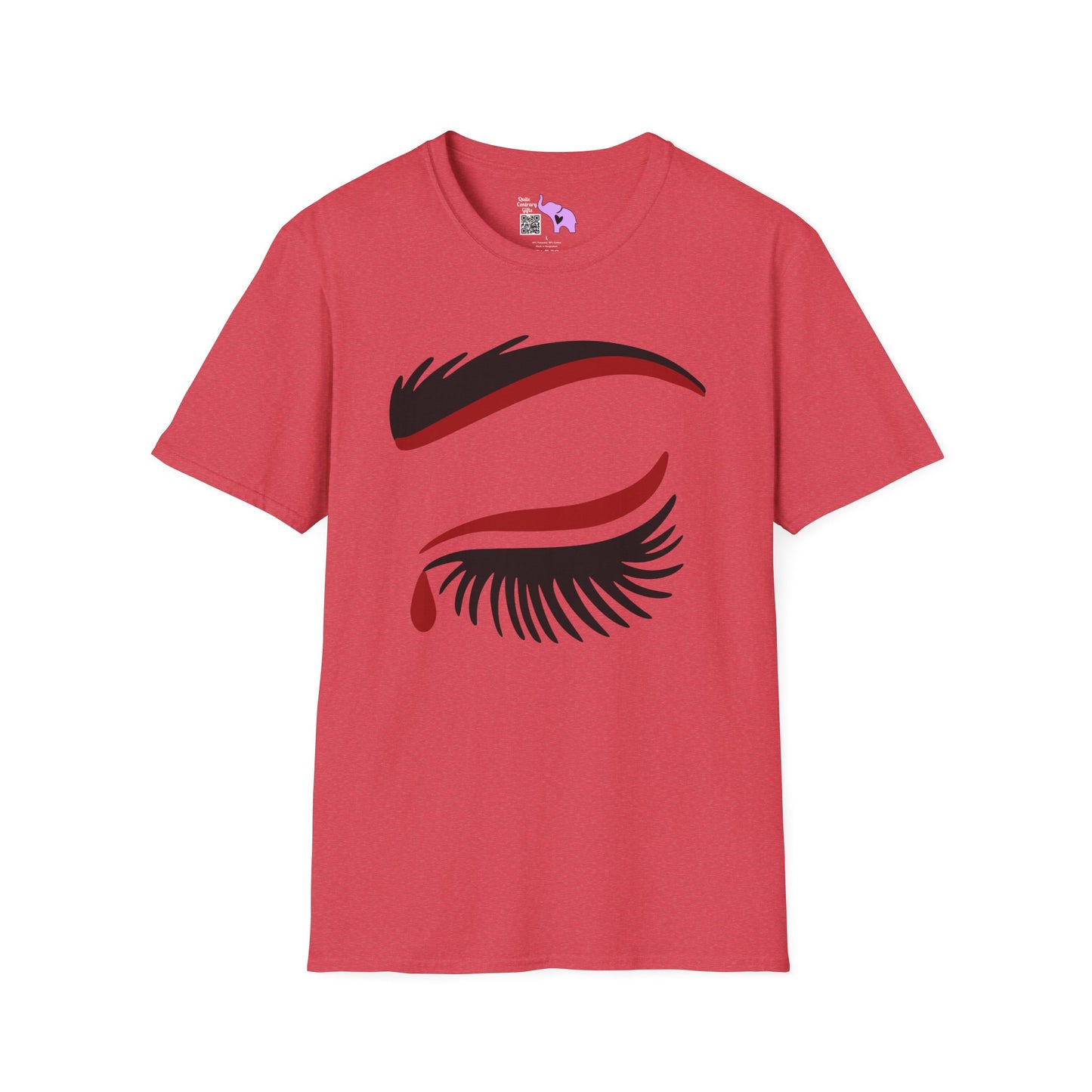 Bleeding Eye Adult T-shirt