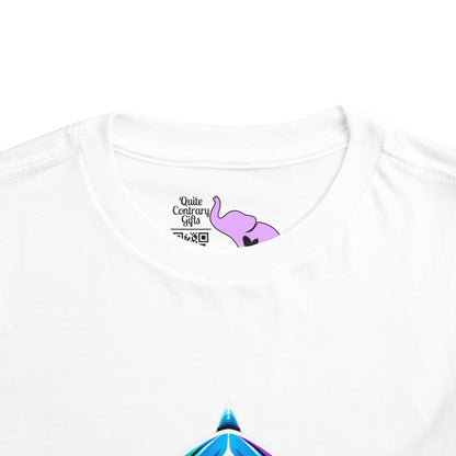 Colorful Shark Toddler Tee