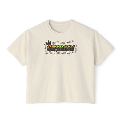 Capricorn Street Art Women's Boxy Tee