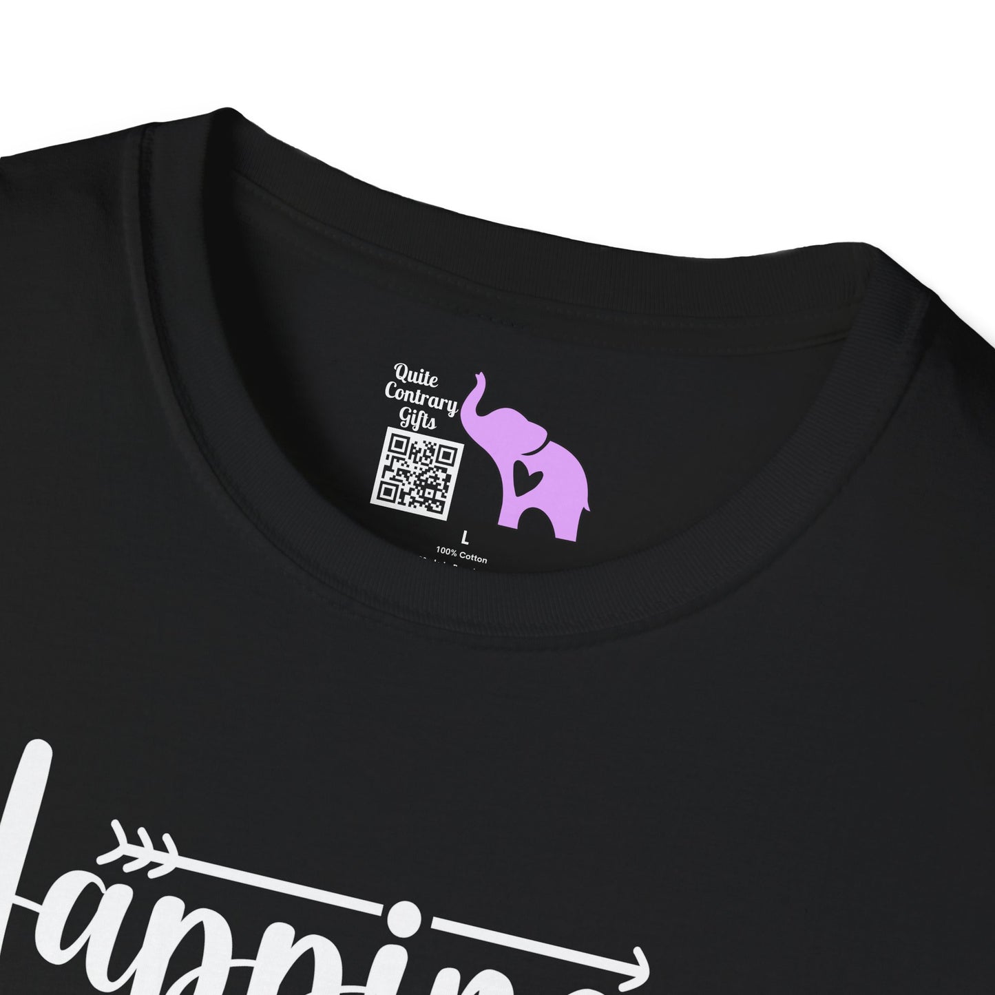 Happiness is a Function of Accepting What Is Adult T-shirt