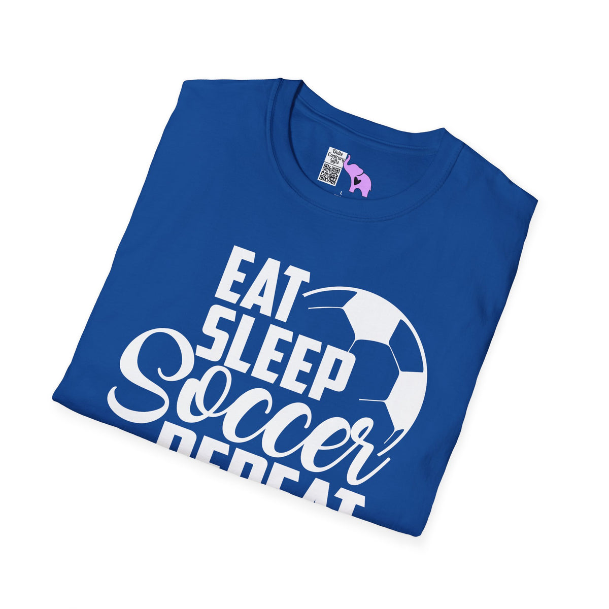 Eat Sleep Soccer Repeat Adult T-shirt