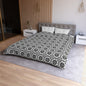 Ornamental Symmetry Microfiber Duvet Cover