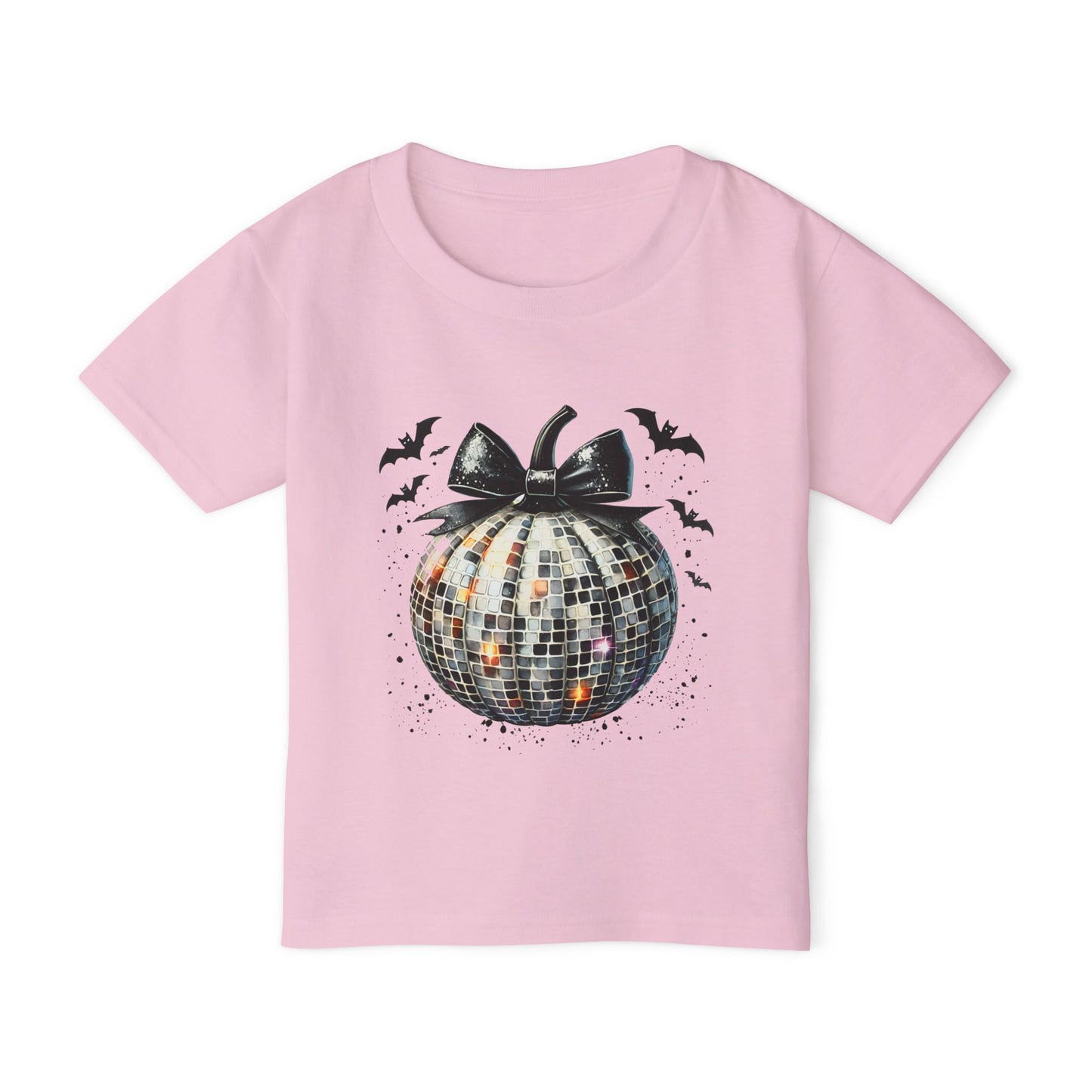 Silver Disco Pumpkin Heavy Cotton™ Toddler T-shirt