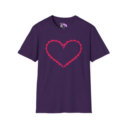 Heart 5 Adult T-shirt