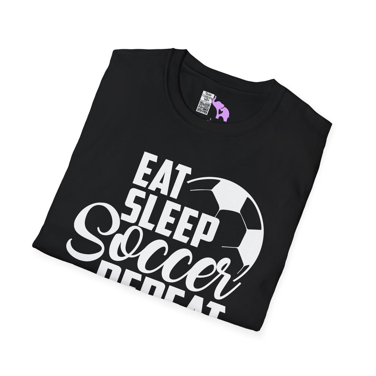 Eat Sleep Soccer Repeat Adult T-shirt