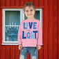 Hanukkah Love & Light 2 Toddler Long Sleeve Tee