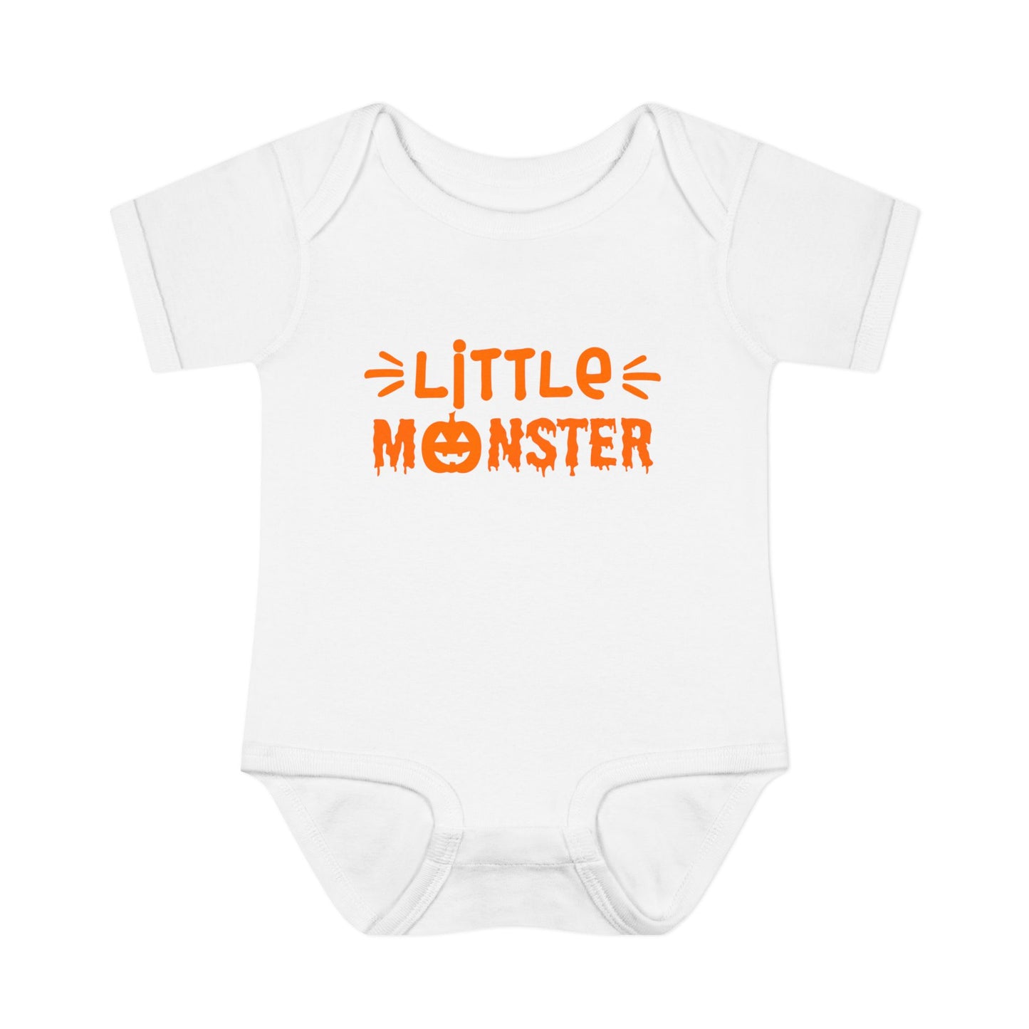 Little Monster Infant Baby Rib Bodysuit