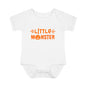 Little Monster Infant Baby Rib Bodysuit