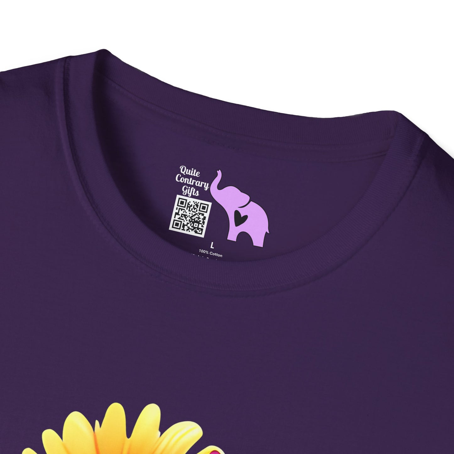 Cool Sunflower Kitten 2 Adult T-shirt