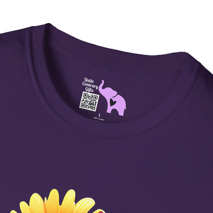 Cool Sunflower Kitten 2 Adult T-shirt