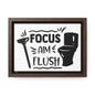 Focus Aim Flush Canvas Wraps, Horizontal Frame