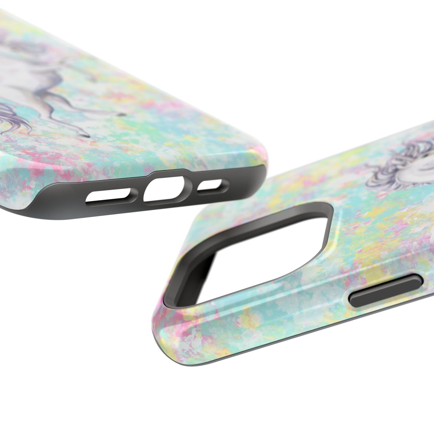 Pastel Pegasus MagSafe® Compatible Tough Case for iPhone