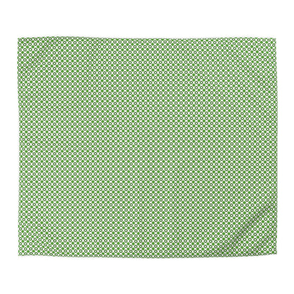 Emerald Star Garden Microfiber Duvet Cover