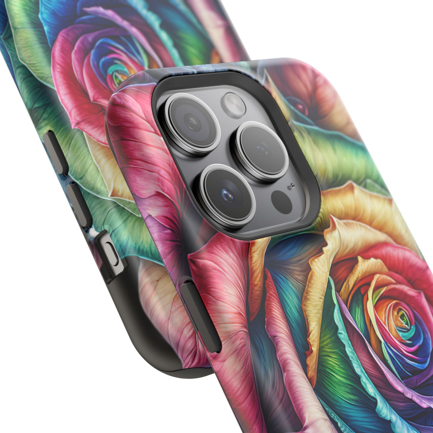 Colorful Rose MagSafe® Compatible Tough Case for iPhone