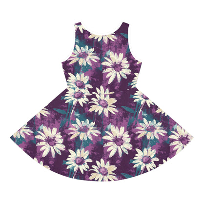 Twilight Daisy Meadow Girls' Sleeveless Sundress