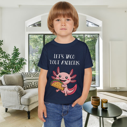 Let's Taco 'Bout Axolotls Heavy Cotton™ Toddler T-shirt
