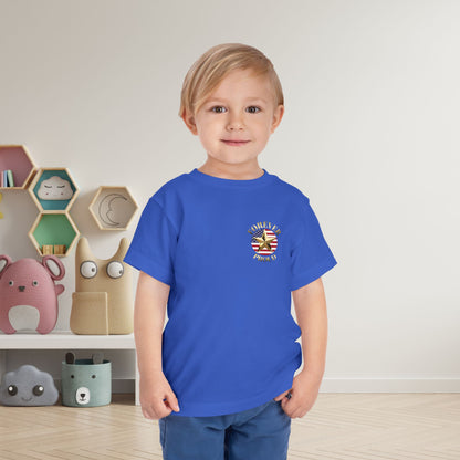 Gold Star Daughter Forever Proud Toddler Tee