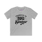 Promoted to Big Sister Youth Softstyle Tee