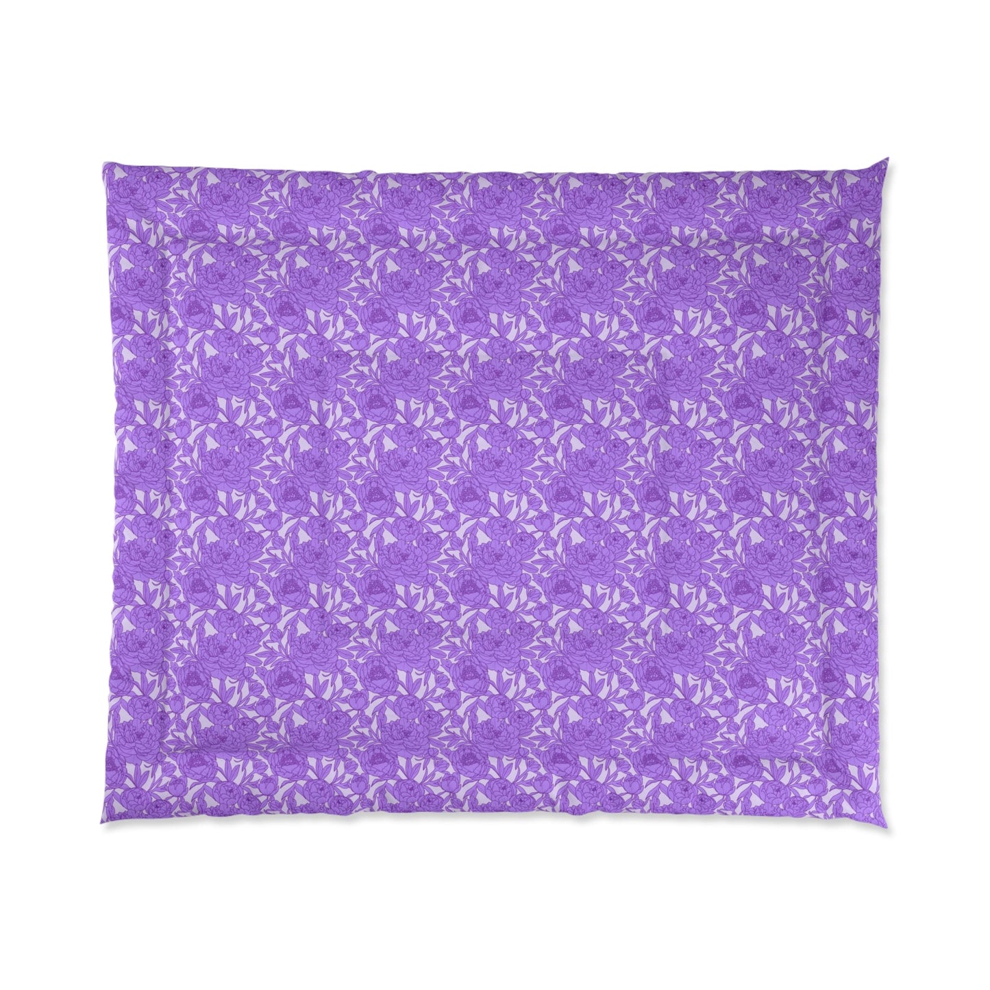 Lavender Peony Symphony Basic Bedding Set