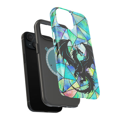 Beautiful Majestic Dragon Silhouette MagSafe® Compatible Tough Case for iPhone