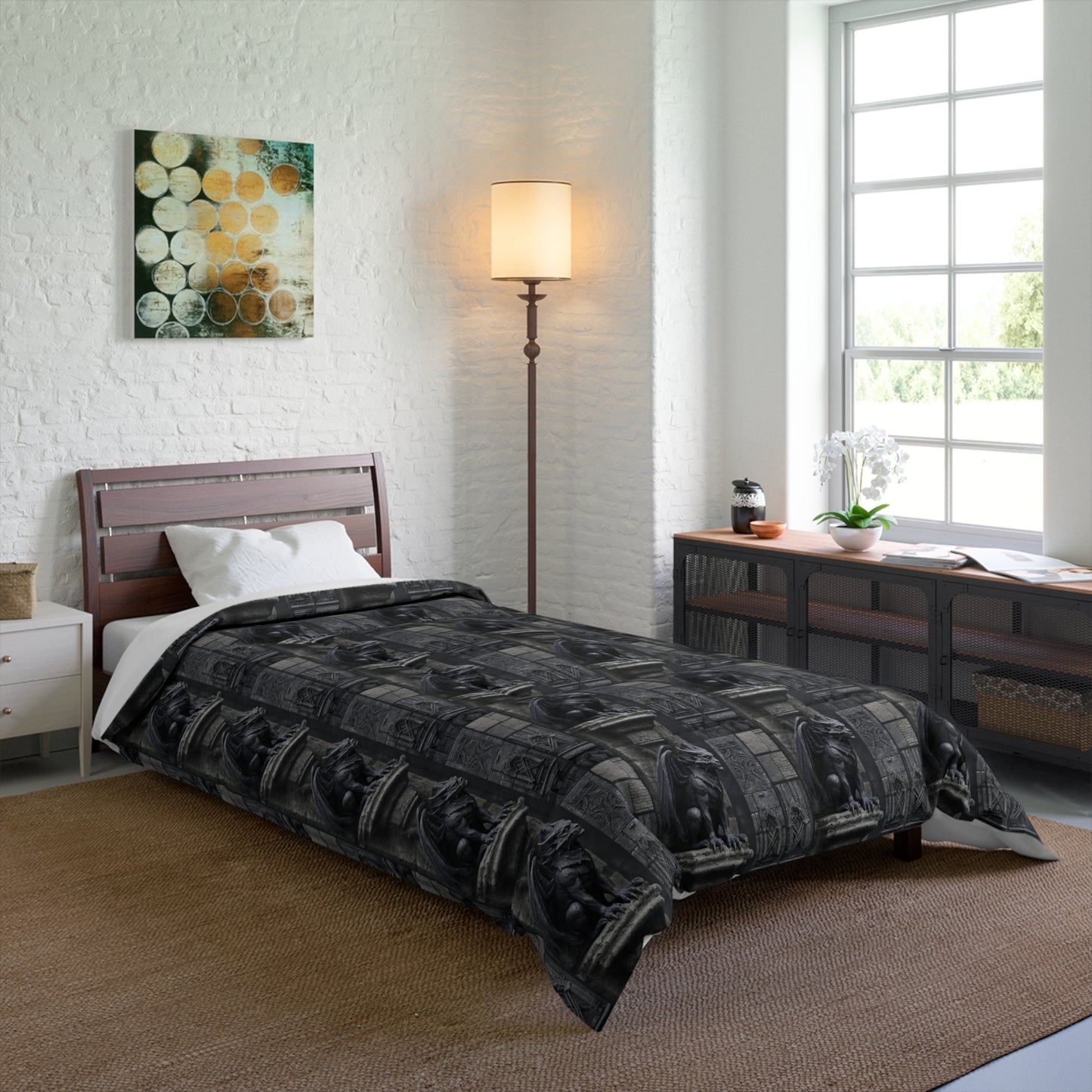 Gargoyle Vigil Basic Bedding Set