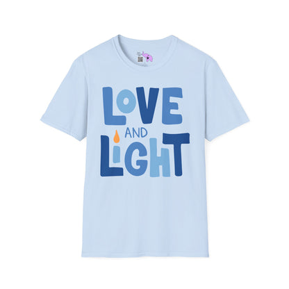Hanukkah Love & Light 2 Adult T-shirt