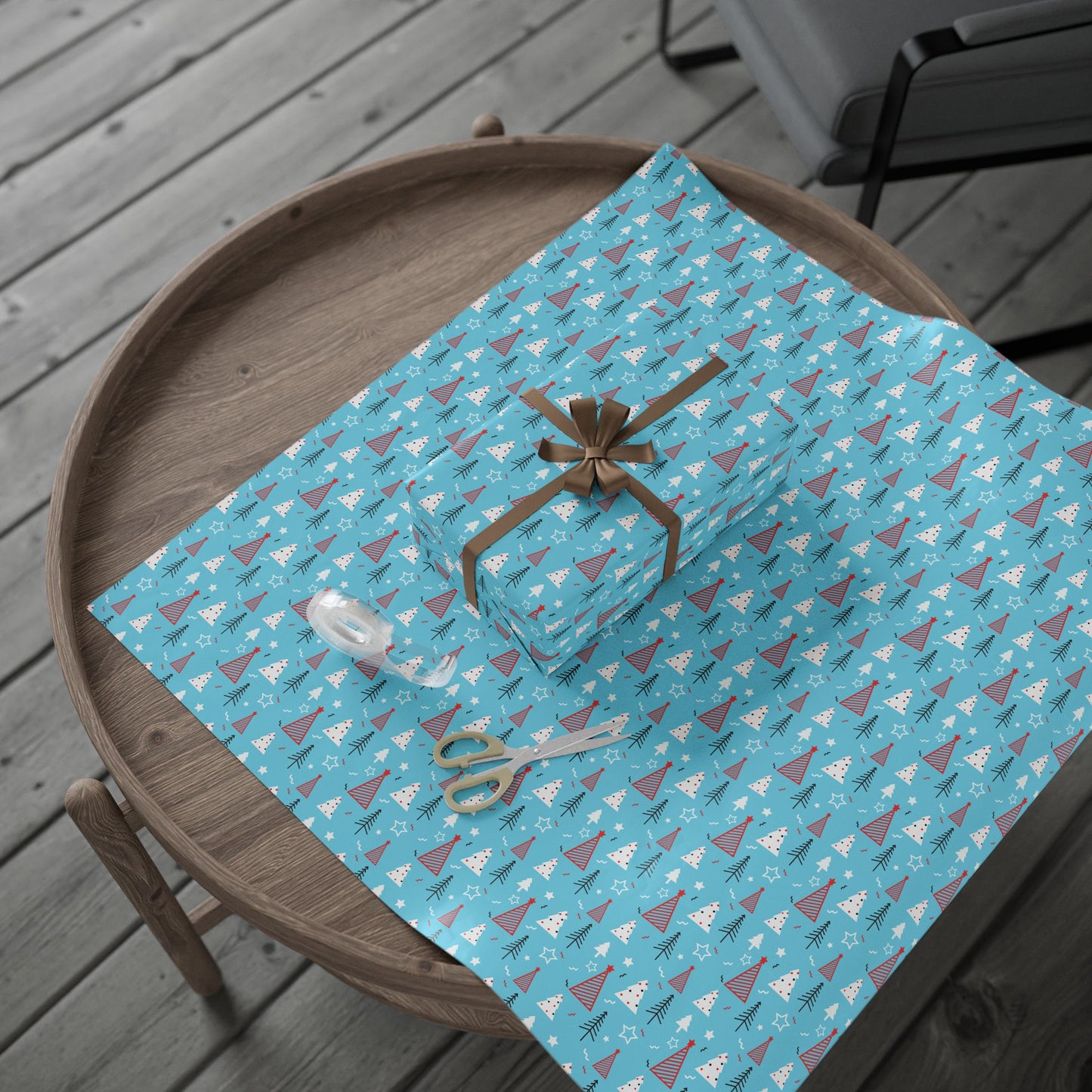 Yuletide Pines Wrapping Paper