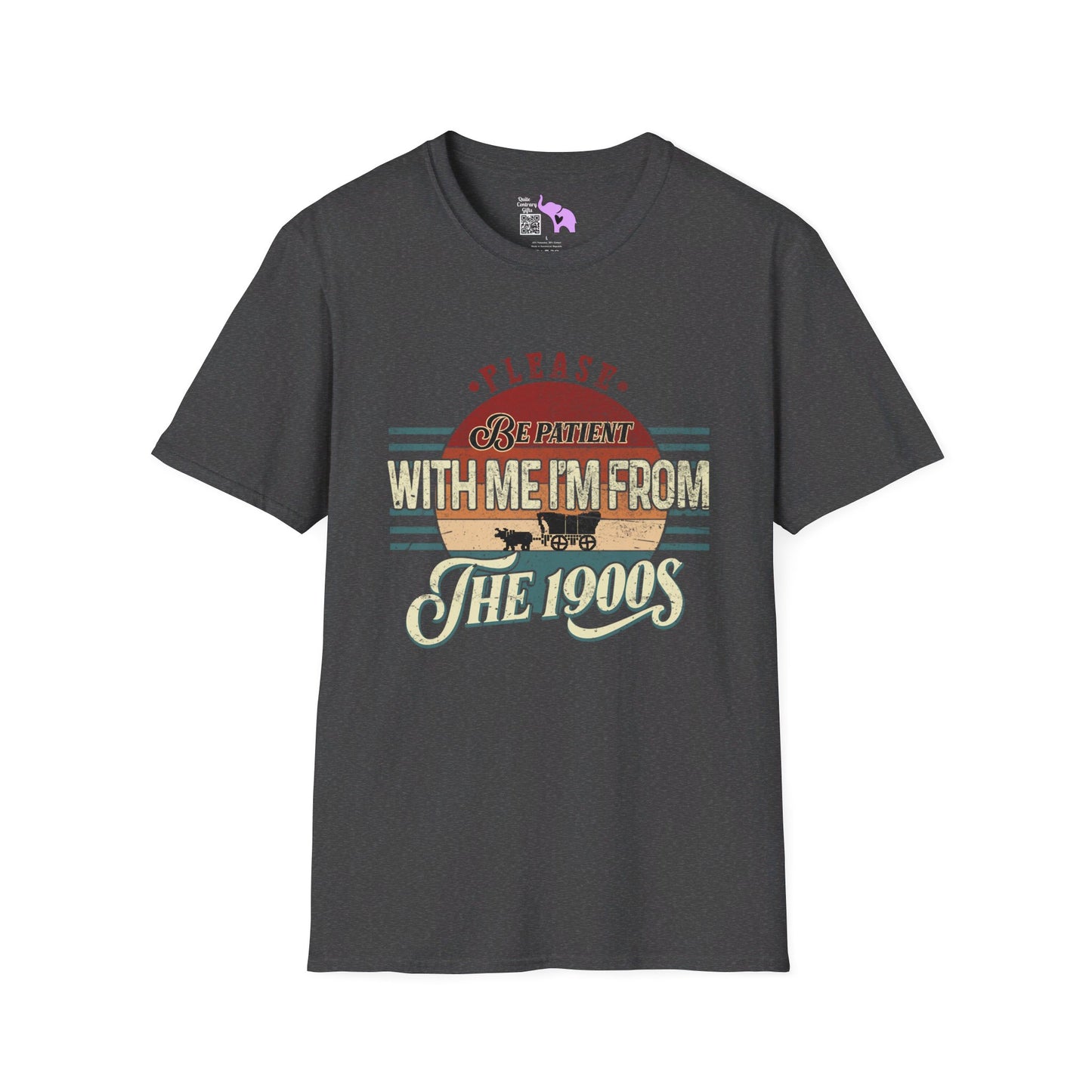 Please Be Patient With Me I'm From The 1900's (Retro Western) T-shirt