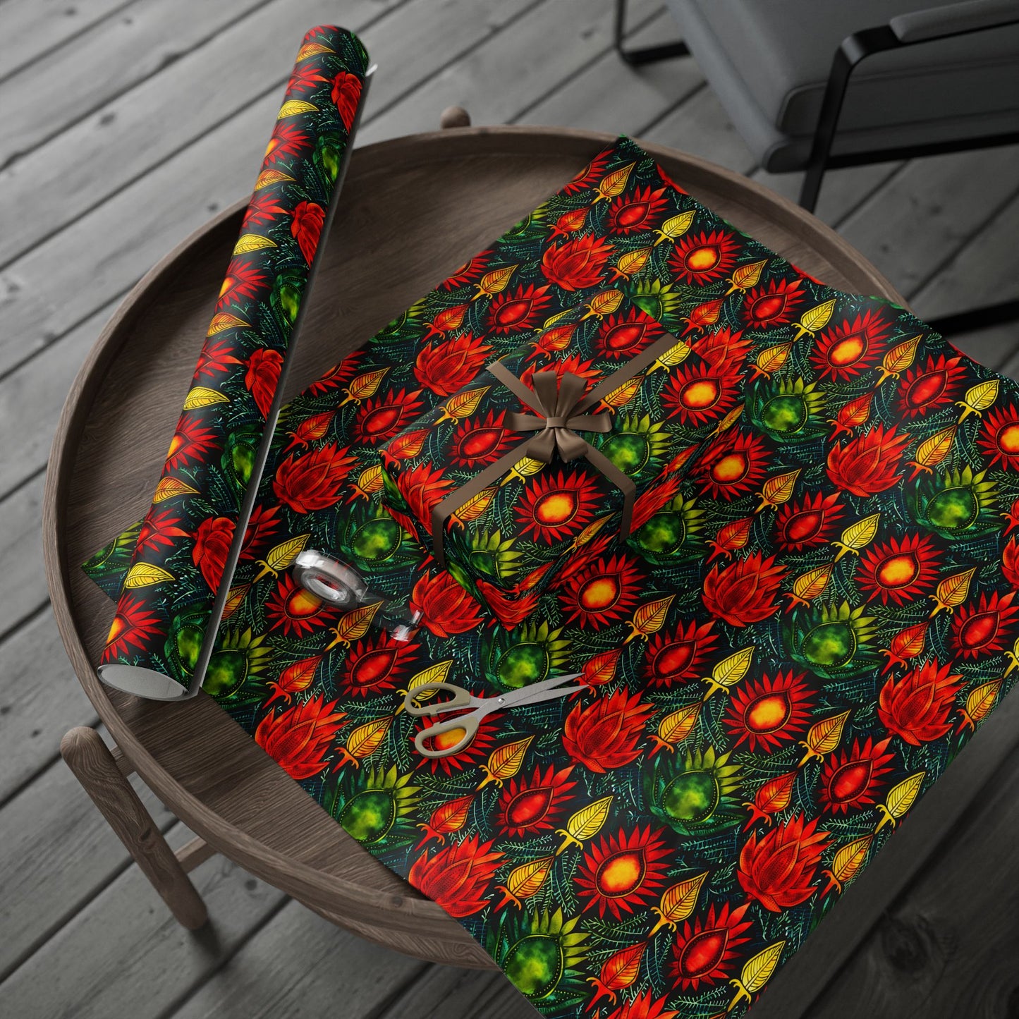 Joyful Burst Kwanzaa Wrapping Paper