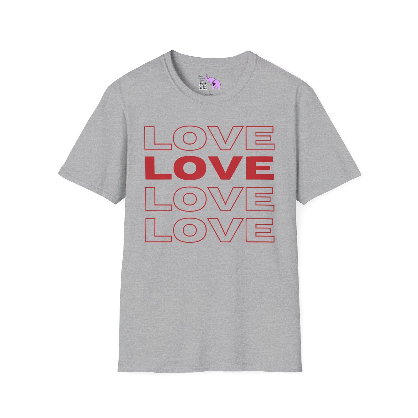 Love x4 Adult T-shirt