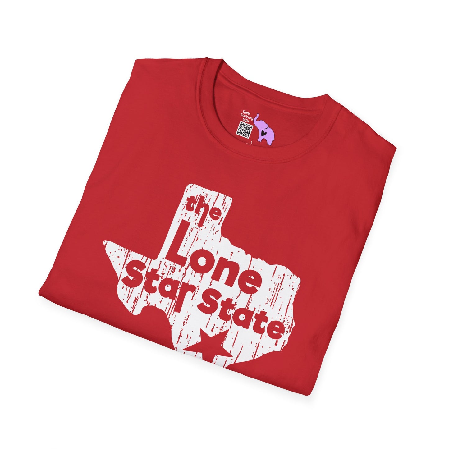 Texas The Lonestar State Adult T-shirt