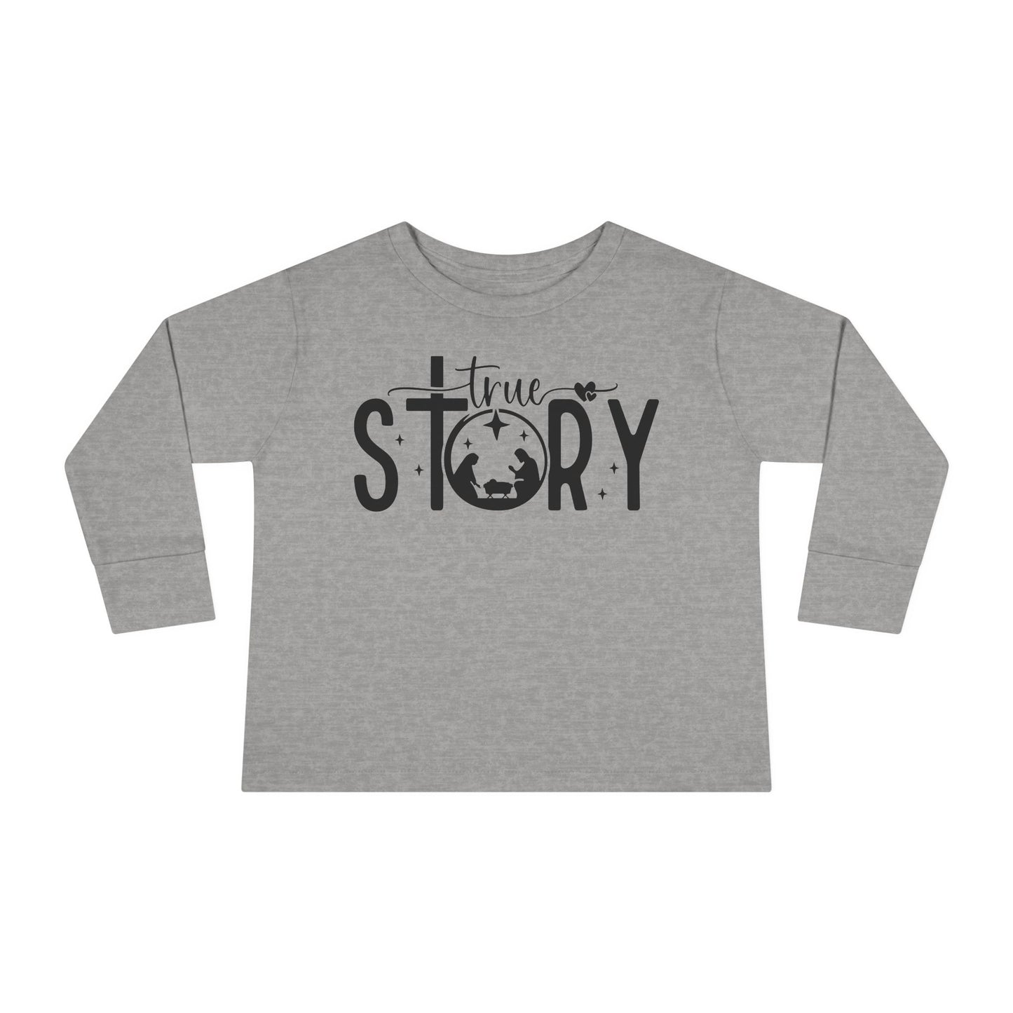 True Story (Nativity) Toddler Long Sleeve Tee