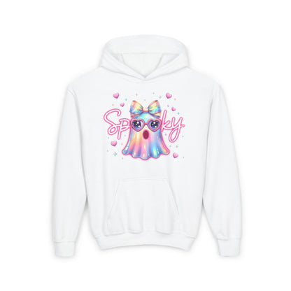 Spooky Pastel Ghost Youth Heavy Blend Hoodie