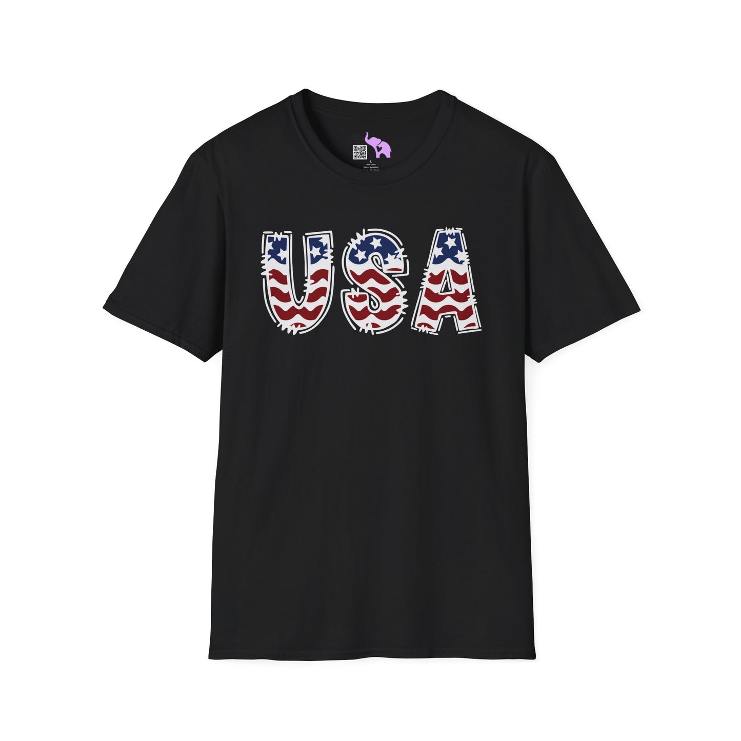 USA in Style Adult T-shirt