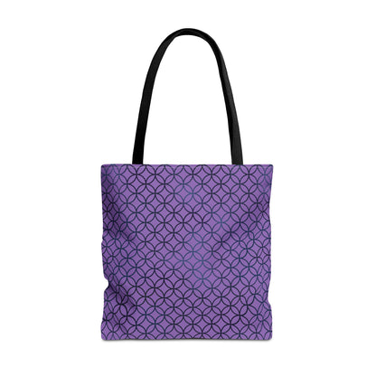 Amethyst Interlock Canvas Tote Bag