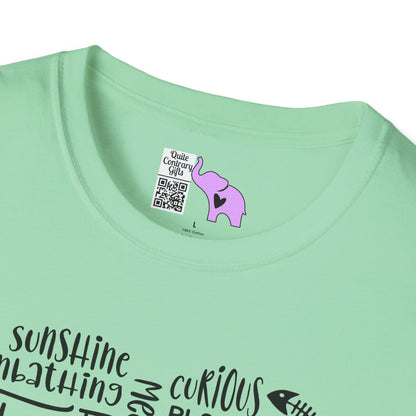 A Cat's Heart Adult T-shirt