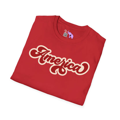 Retro America Adult T-shirt