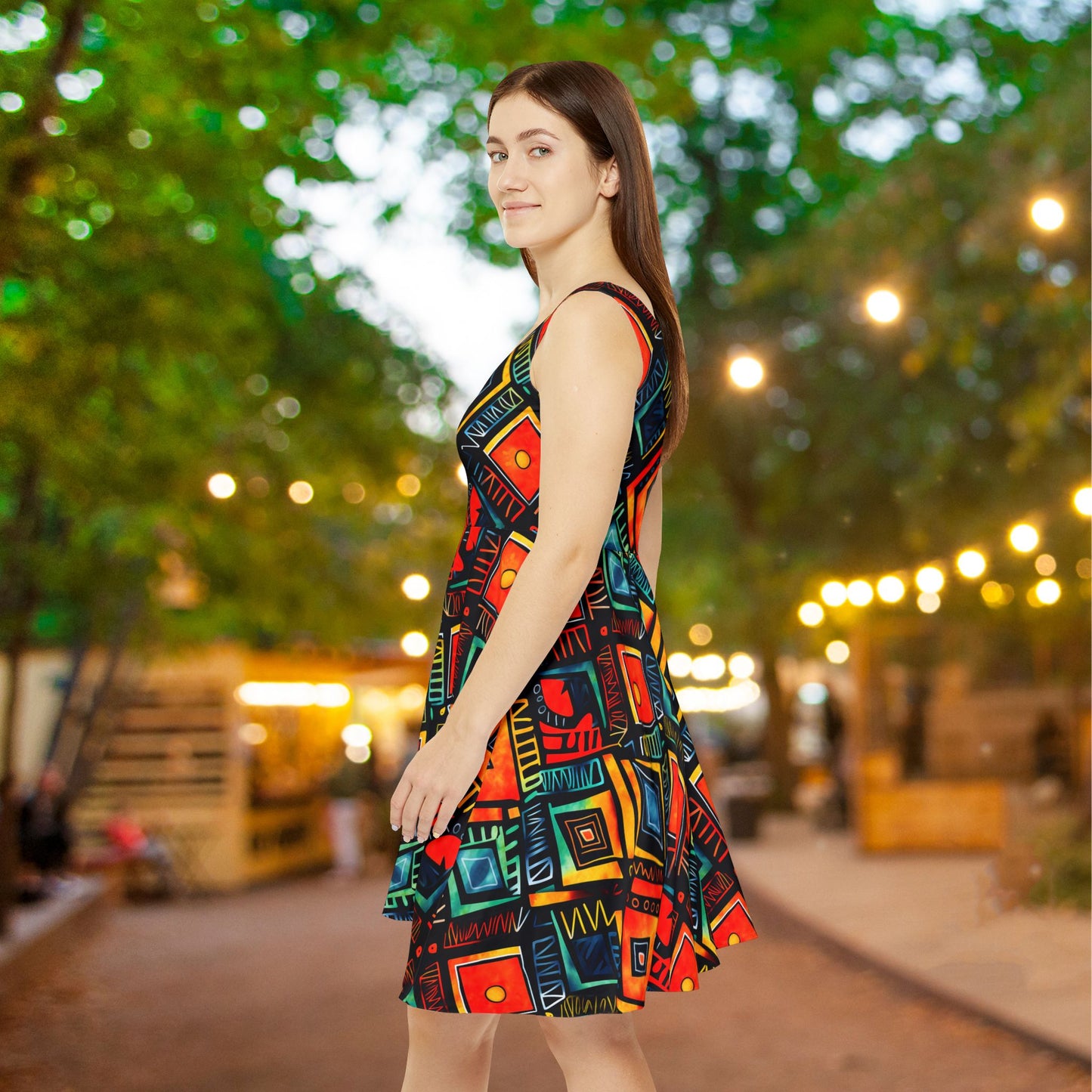Abundance Rhythm Women's Skater Dress