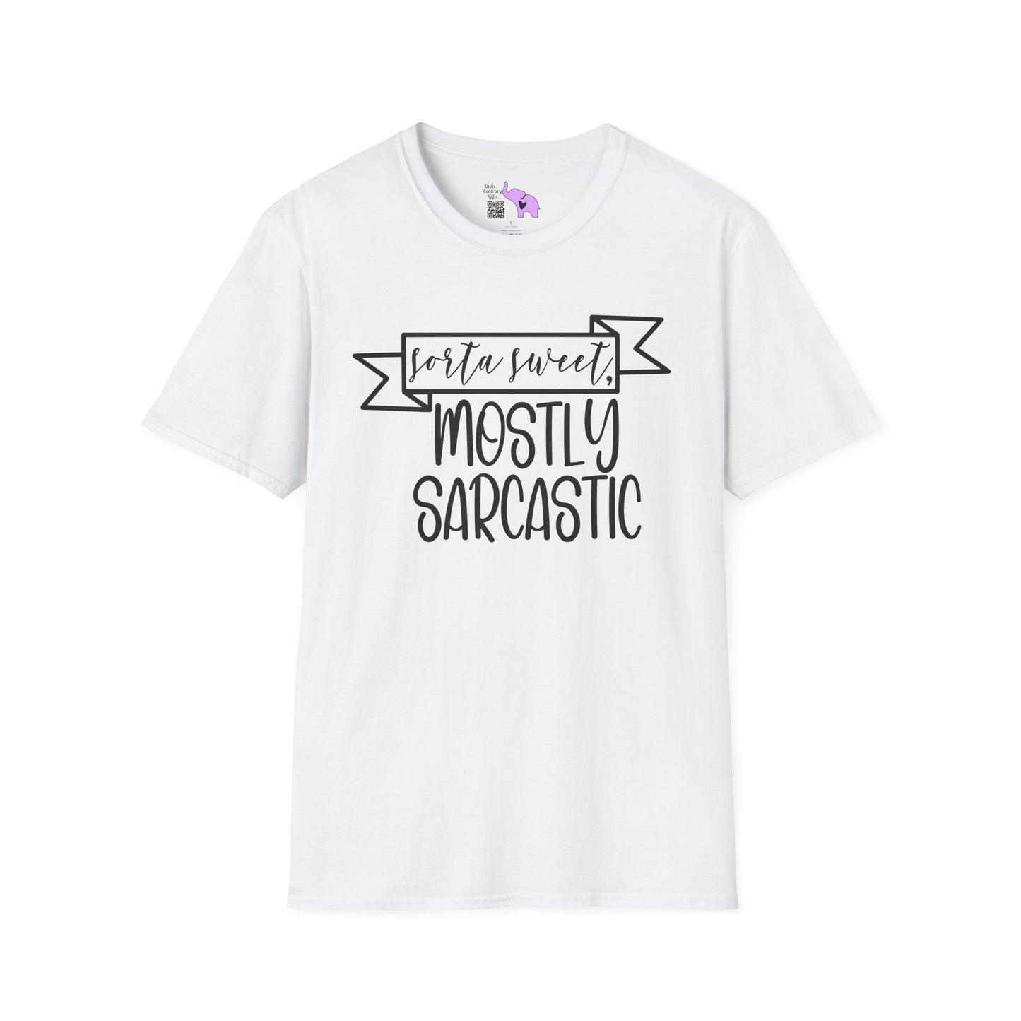 Sorta Sweet Mostly Sarcastic Adult T-shirt
