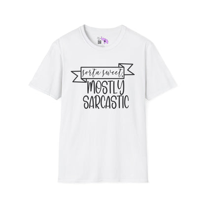 Sorta Sweet Mostly Sarcastic Adult T-shirt